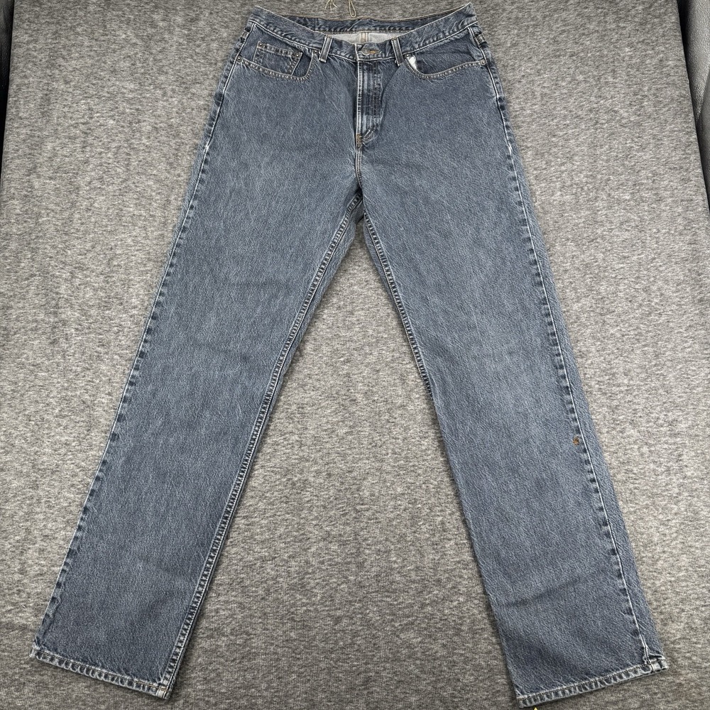 Brooks Brothers Men's Straight Leg Blue Denim Jeans Medium Wash 34x34 BB 8779 A